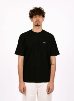 Arte Teo Back Hearts T-shirt Black -Samsoe Samsoe Shop image 1001