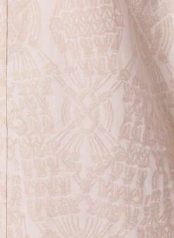 Daily Paper Moonstruck Grey Zuri Macrame Jacquard Relaxed Shirt