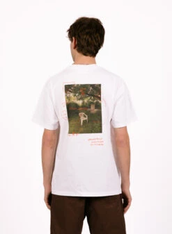 Olaf Hussein Notes Tee Optical White -Samsoe Samsoe Shop image 1048