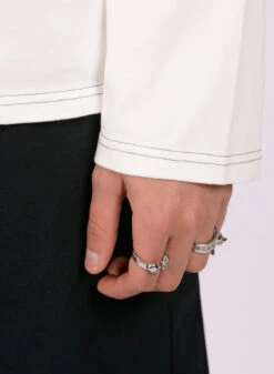 Palmes Stumble Tennis Top Off-White