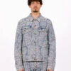 Daily Paper Light Blue Settle Macrame Denim Jacket -Samsoe Samsoe Shop image 111