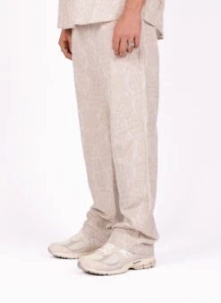 Daily Paper Moonstruck Grey Zuri Macrame Jacquard Pants -Samsoe Samsoe Shop image 1139