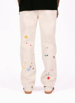 The New Originals Freddy Paint Jeans White Alyssum