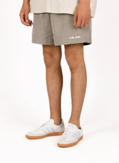 Olaf Hussein Drift Swim Shorts Grey -Samsoe Samsoe Shop image 1220