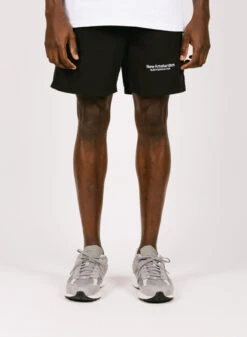 New Amsterdam Surf Association Logo Board Short Black -Samsoe Samsoe Shop image 1271