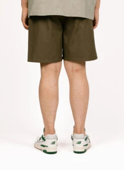 Olaf Hussein Embro Shorts Brown