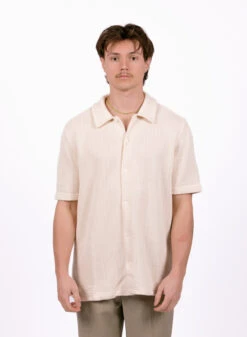 Samsoe Samsoe Sakvistbro Shirt 15105 Clear Cream -Samsoe Samsoe Shop image 128