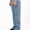 Olaf Hussein WMN Wavy AOP Denim Pants Light Denim