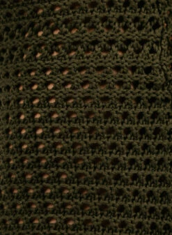 Daily Paper Izara Crochet Dress Army Green -Samsoe Samsoe Shop image 1319