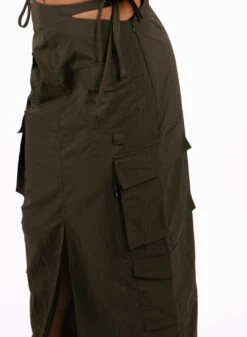 Daily Paper Zora Cargo Skirt Chimera Grey