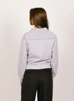 Olaf Hussein WMN Rib Zip Mock -Samsoe Samsoe Shop image 1350