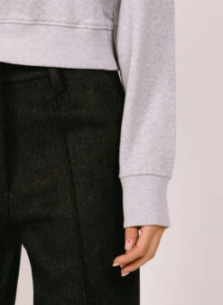 Olaf Hussein WMN Rib Zip Mock -Samsoe Samsoe Shop image 1351