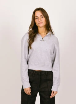 Olaf Hussein WMN Rib Zip Mock -Samsoe Samsoe Shop image 1352