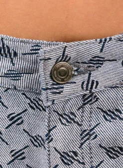 Daily Paper White Blue Avery Meda Jeans