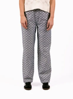 Daily Paper White Blue Avery Meda Jeans -Samsoe Samsoe Shop image 1359