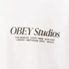 Obey Visual Food For Your Mind Classic T-shirt White -Samsoe Samsoe Shop image 1367