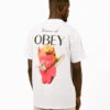 Obey House Of Obey Classic T-shirt White -Samsoe Samsoe Shop image 1372