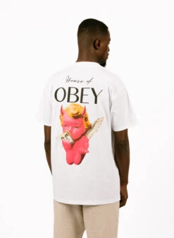 Obey House Of Obey Classic T-shirt White