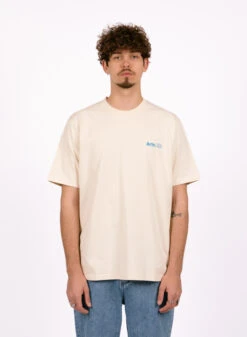 Arte Teo Back SS24 T-shirt Cream -Samsoe Samsoe Shop image 1384