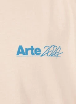 Arte Teo Back SS24 T-shirt Cream -Samsoe Samsoe Shop image 1385