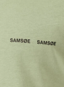 Samsoe Samsoe Norsbro T-shirt 6024 Iceberg Green -Samsoe Samsoe Shop image 1394