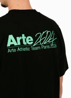 Arte Teo Back SS24 T-shirt Black -Samsoe Samsoe Shop image 1409