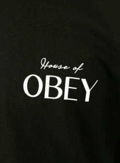 Obey House Of Obey Classic T-shirt Black