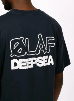 Olaf Hussein Deep Sea Tee Navy -Samsoe Samsoe Shop image 1455