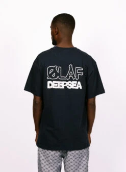 Olaf Hussein Deep Sea Tee Navy -Samsoe Samsoe Shop image 1456