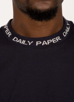 Daily Paper Erib Ss T-Shirt Deep Navy -Samsoe Samsoe Shop image 1465