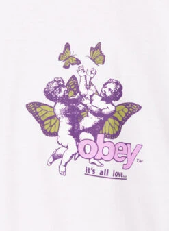 Obey It’s All Love White -Samsoe Samsoe Shop image 1469
