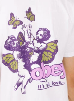Obey It’s All Love White -Samsoe Samsoe Shop image 1470