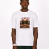 Daily Paper White Landscape T-Shirt -Samsoe Samsoe Shop image 1472