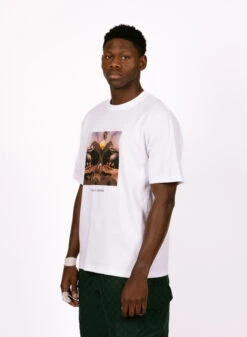 Daily Paper White Landscape T-Shirt -Samsoe Samsoe Shop image 1475