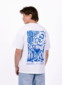 Edwin Stay Hydrated T-Shirt White -Samsoe Samsoe Shop image 1506