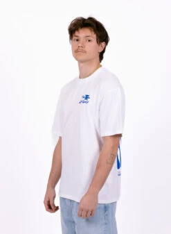 Edwin Stay Hydrated T-Shirt White -Samsoe Samsoe Shop image 1507