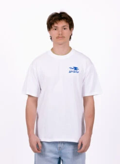 Edwin Stay Hydrated T-Shirt White -Samsoe Samsoe Shop image 1508