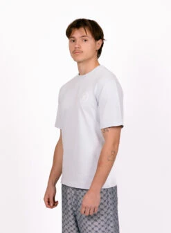 Daily Paper Circle Ss T-shirt Halogen Blue