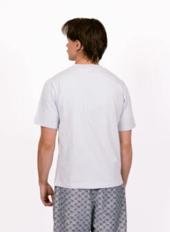 Daily Paper Circle Ss T-shirt Halogen Blue -Samsoe Samsoe Shop image 1512