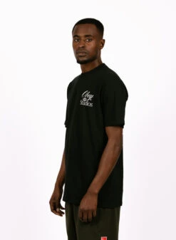 Obey Studios Worldwide Classic T-shirt Black -Samsoe Samsoe Shop image 1543
