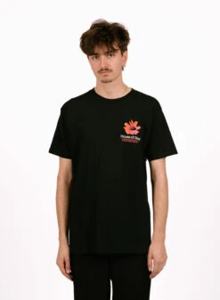 Obey House Of Obey Floral Classic T-shirt Black -Samsoe Samsoe Shop image 1569