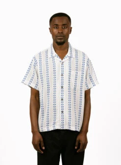 Obey Harmony SS Shirt White Multi -Samsoe Samsoe Shop image 161