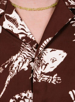 Samsoe Samsoe Saoscar AX Shirt 10527 Brown Stone Fossil -Samsoe Samsoe Shop image 1627