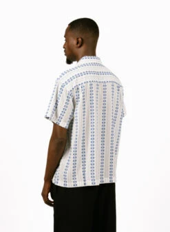 Obey Harmony SS Shirt White Multi -Samsoe Samsoe Shop image 163