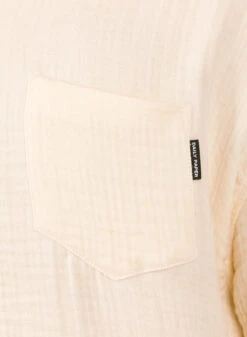 Daily Paper Icing Yellow Enzi Seersucker Shirt -Samsoe Samsoe Shop image 1682