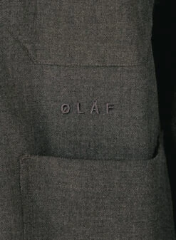 Olaf Hussein Olaf Workwear Wooly Blazer Heather Grey -Samsoe Samsoe Shop image 1712