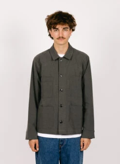 Olaf Hussein Olaf Workwear Wooly Blazer Heather Grey -Samsoe Samsoe Shop image 1713