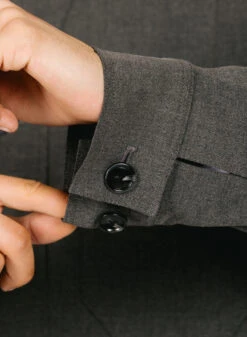 Olaf Hussein Olaf Workwear Wooly Blazer Heather Grey -Samsoe Samsoe Shop image 1715