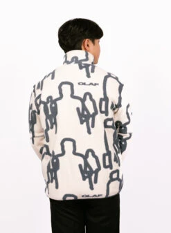 Olaf Hussein Passenger Zip Up Fleece -Samsoe Samsoe Shop image 1719