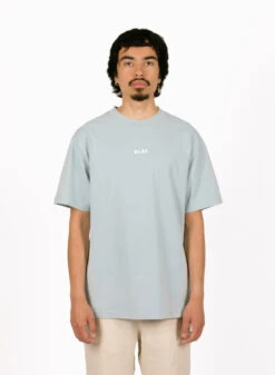 Olaf Hussein Block Tee Baby Blue -Samsoe Samsoe Shop image 173
